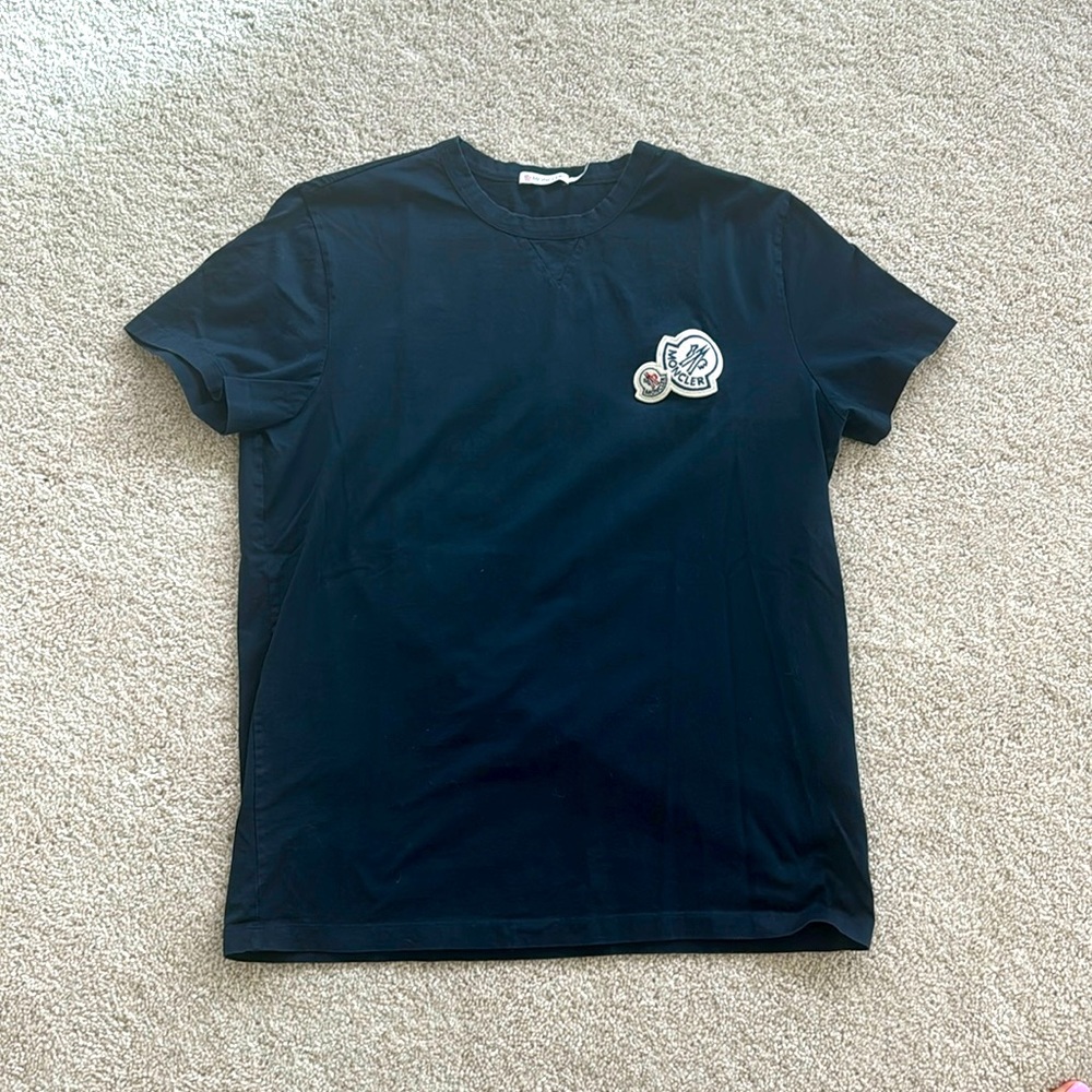 Men’s navy Moncler T Shirt